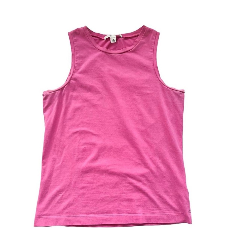 Pink Stretchy Tank Top